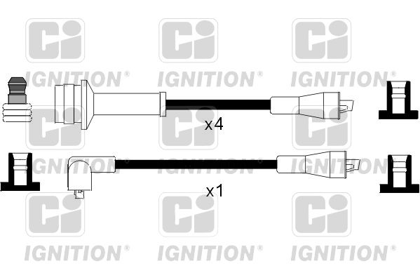 QUINTON HAZELL Комплект проводов зажигания XC1107